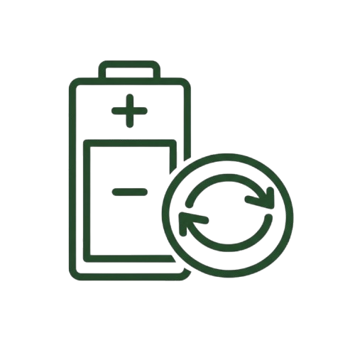 Battery Disposal icon