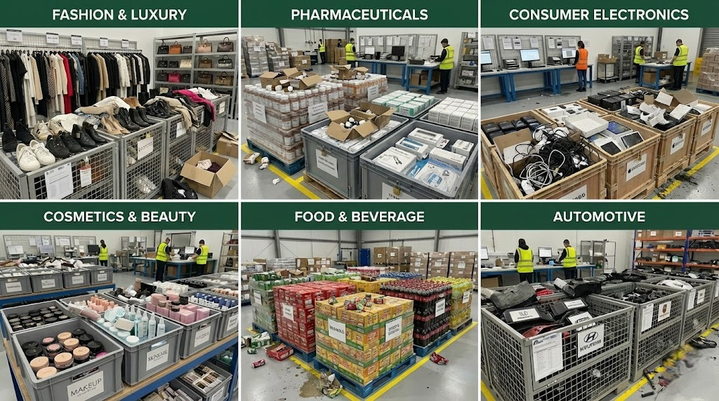 Brand protection destruction process at Earthify UAE
