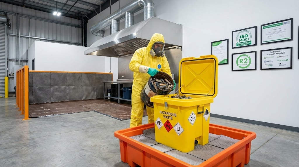 Environmental protection through proper battery disposal