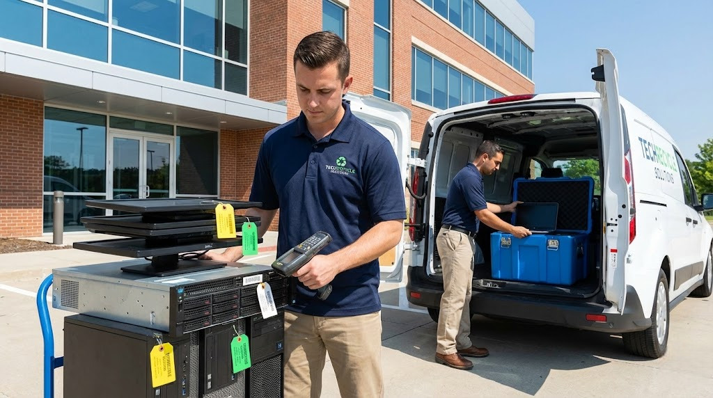 Secure IT Equipment Collection and Tracking