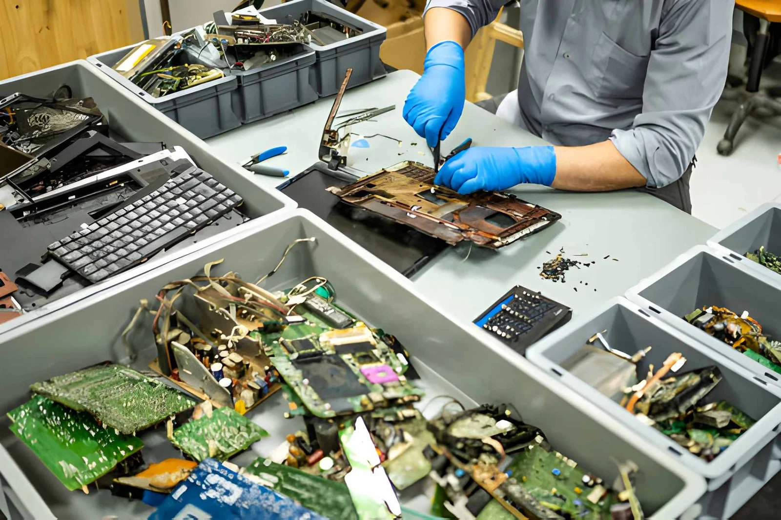 e-waste recycling service in Dubai